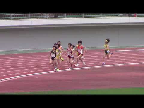 2016 東海高校総体陸上 女子1500m予選1