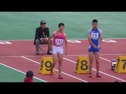 H30　南関東　男子100m　準決勝2組