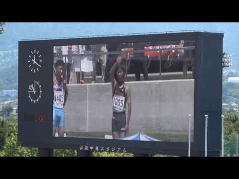 2年男子100m決勝 関東中学陸上 R1