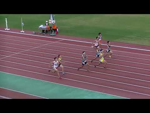 20181028北九州陸上カーニバル 中学男子100m決勝