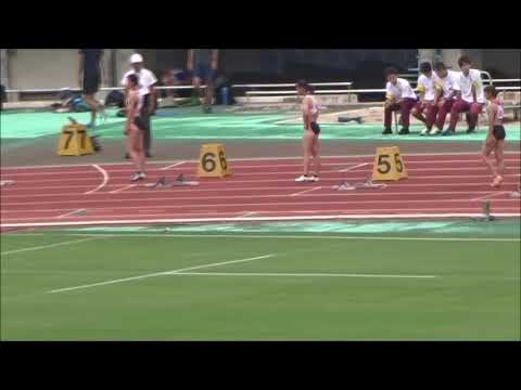 2018関西学生新人陸上競技選手権大会　女子200ｍ準決勝3組