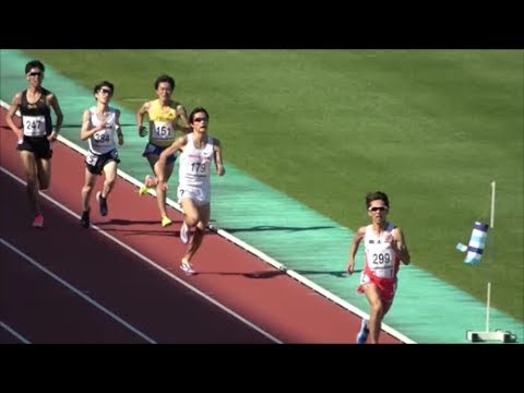 東日本実業団陸上2018 男子5000m3組