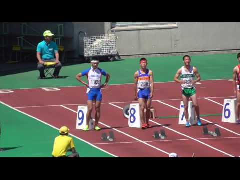 2017年度 兵庫県高校総体 男子100m決勝（-1.3）