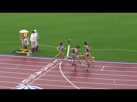 女子１部800m予選３組　関東インカレ2022