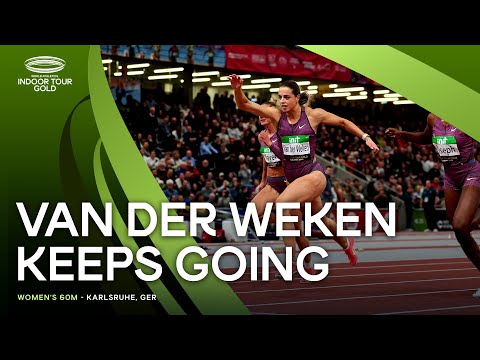 Van der Weken on a roll in Karlsruhe ⚡️| World Indoor Tour 2025