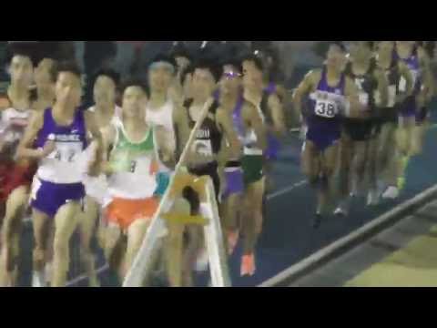 【頑張れ中大】 日体大記録会5000ｍ 42組 江連/矢野郁人(2017年新入生)/中澤雄大(中大2019年度新入生) 2016.12.4