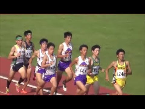 群馬県高校対抗陸上2017 男子2部800m決勝