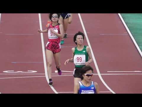 東日本実業団陸上 女子1500ｍタイムレース1組 2019.5.18