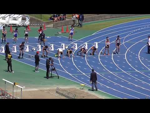 2018 水戸市陸上競技大会 0505 中学男子100m 8組