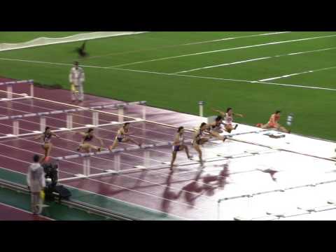2016 日本選手権陸上 女子100mH準決勝2