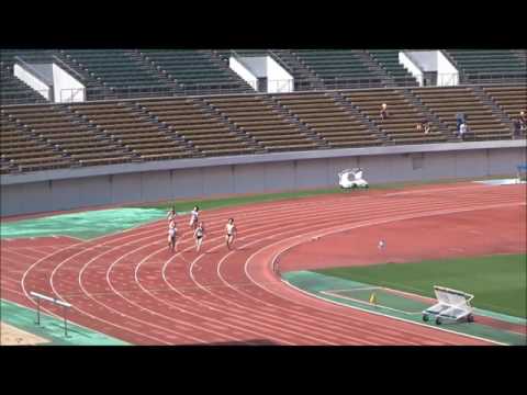 住田麻結選手（愛媛大）女子200m予選1組、1着：26秒43　～四国インカレ2017～
