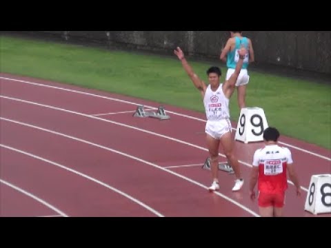 日本陸上混成競技2017 男子十種400m1組