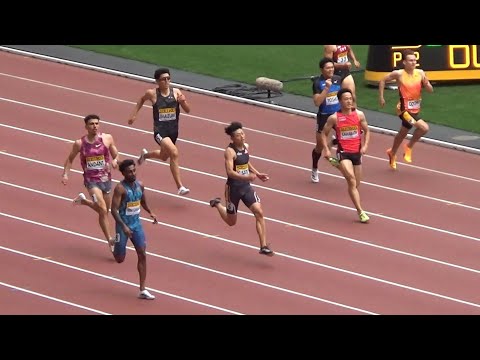 男子400m ゴールデングランプリ陸上2024