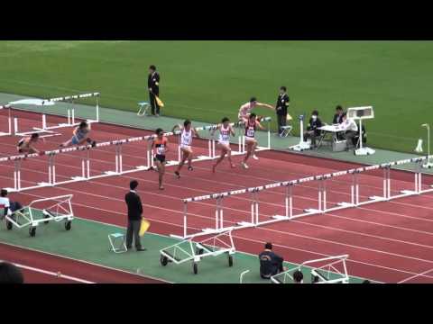 2016京都インカレ男子110mH予選3組