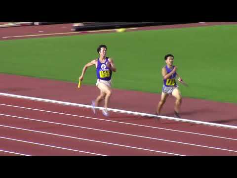 2019日本インカレ陸上 男子4×400mR 予選1～5