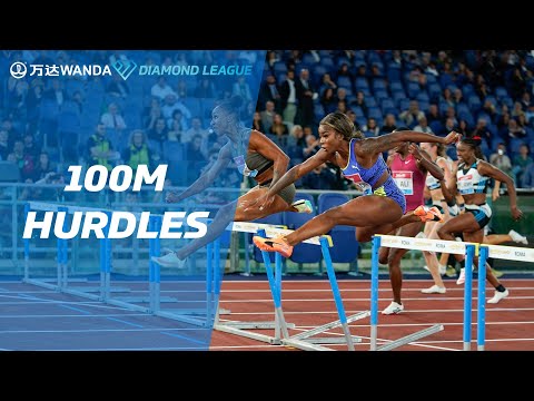 Jasmine Camacho-Quinn beats her own 100m hurdles meeting record in Rome - Wanda Diamond League 2022