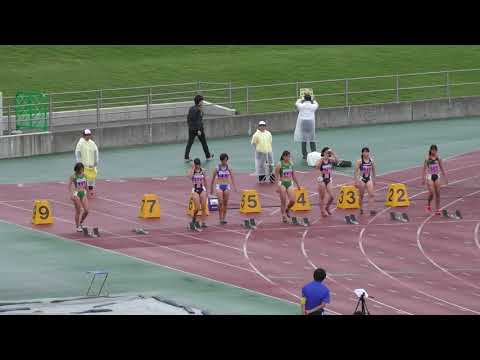 2017 関東学生新人陸上 女子 100m 決勝