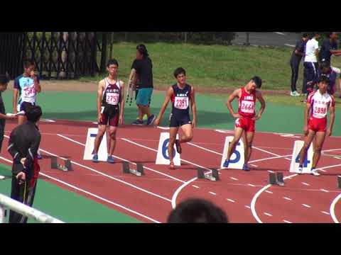 2017 茨城県高校新人陸上 県南地区男子100m決勝