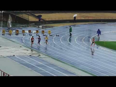 2018 水戸市陸上記録会 中学男子100m7組