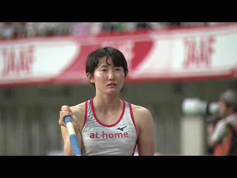 【第108回日本選手権】女子 棒高跳 決勝1位 ●諸田 実咲●