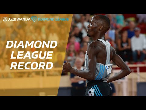 Thierry Ndikumwenayo sets new series record in the 3000m in Monaco - Wanda Diamond League 2022