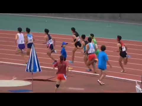 2018全国高校総体陸上南九州大会（沖縄)男子800m予選2組