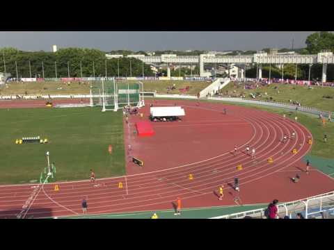 H29　北関東　男子4x100mR　予選3組　東京農大二