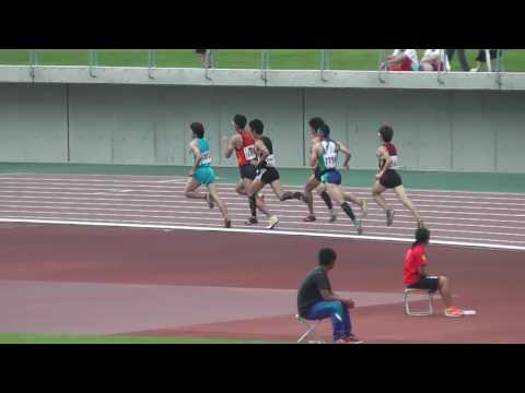 2017.06.25 岡山県陸上競技選手権大会 男子800m 決勝