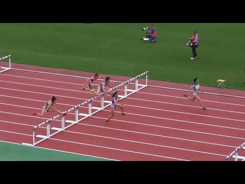 H30　南関東　女子100mH　予選1組
