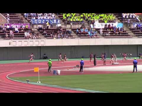 2016 日本インカレ陸上 女子200m予選4