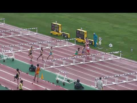 H30　千葉県選手権　女子100mH　準決勝2組