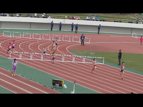 2017 岩手高総体 女子 400メートルハードル決勝