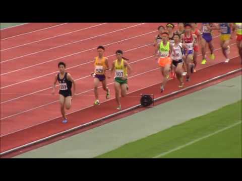 第51回京都府高等学校ジュニア陸上競技対校選手権大会　男子1500ｍ予選6組