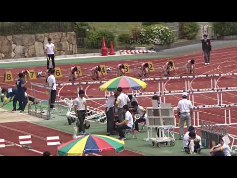 第96回　関西学生陸上競技対校選手権大会　女子100ｍH準決勝2組