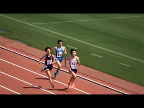 群馬リレーカーニバル2018 男子1500m2組