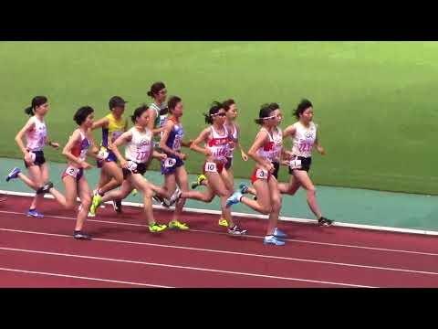 2018西日本インカレ陸上 女子1500m決勝