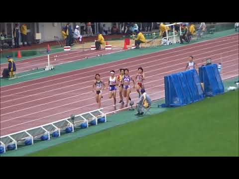 えひめ国体・陸上競技／成年女子800m予選3組、1着：北村夢（東京）2分05秒19
