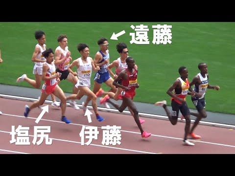 男子5000m ゴールデングランプリ陸上2024