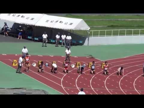2015 関東選手権陸上 男子100m準決勝2組