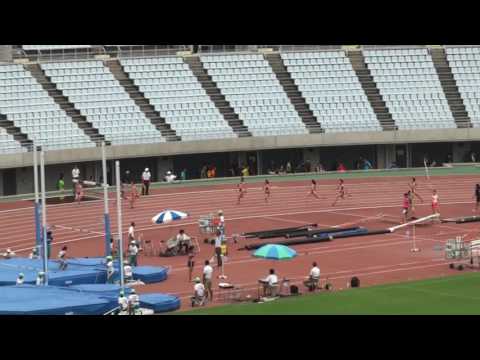 2017年 大阪陸上選手権 オープン女子200m 1組