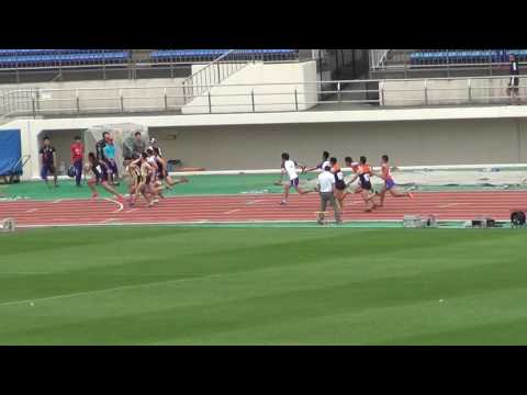 2017 東北高校陸上 男子 4×100mR 予選2組