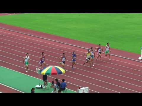 H29　関東中学校陸上競技大会　3年男子100m　決勝