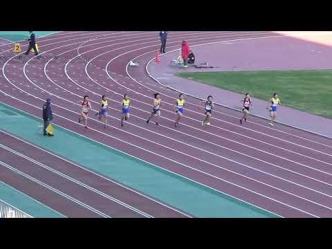 2019 第1回県記録会 高校・一般女子100mタイムレース7組