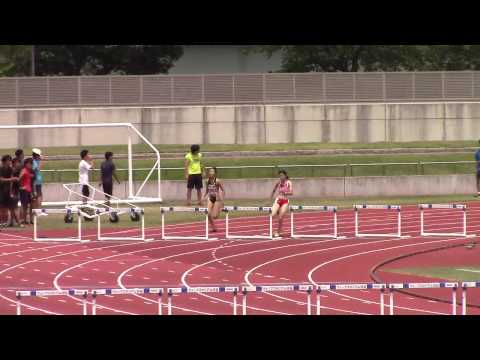 2015 東海学生夏季陸上 女子400mH タイムレース2