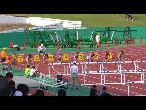 2017年度 姫路選手権 女子100mH決勝