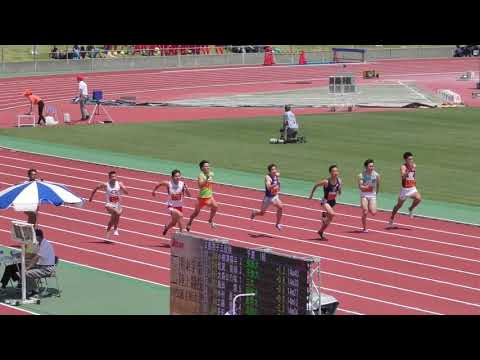 2019 関東インカレ陸上 男子1部 100m 準決勝1組