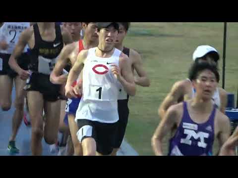 日体大記録会 男子5000m18組 佐藤(中大)2ndベスト 2022.4.24
