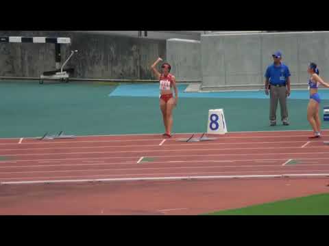 2018全国高校総体陸上南九州大会（沖縄）女子200m決勝