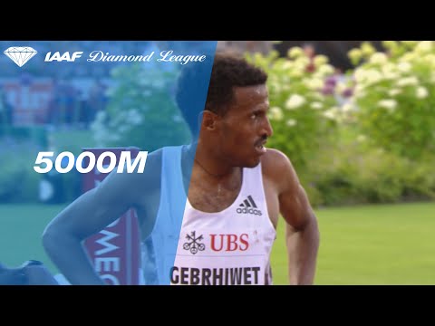 Habos Gebrihwet thinks he won the 5000m race one lap early in Lausanne - IAAF Diamond League 2019
