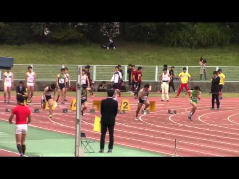 2016東海学生春季 男子100m予選 5